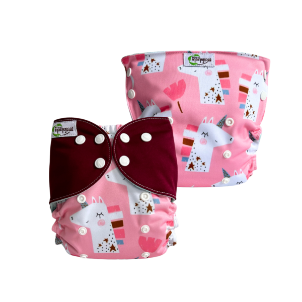 Cover Mix Print Pocket Diaper
