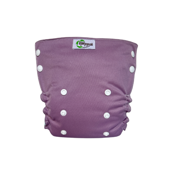 Cover Solid Color Pocket Diaper