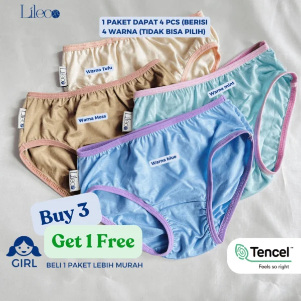 Kids Underware Girl Tencel - Image 6