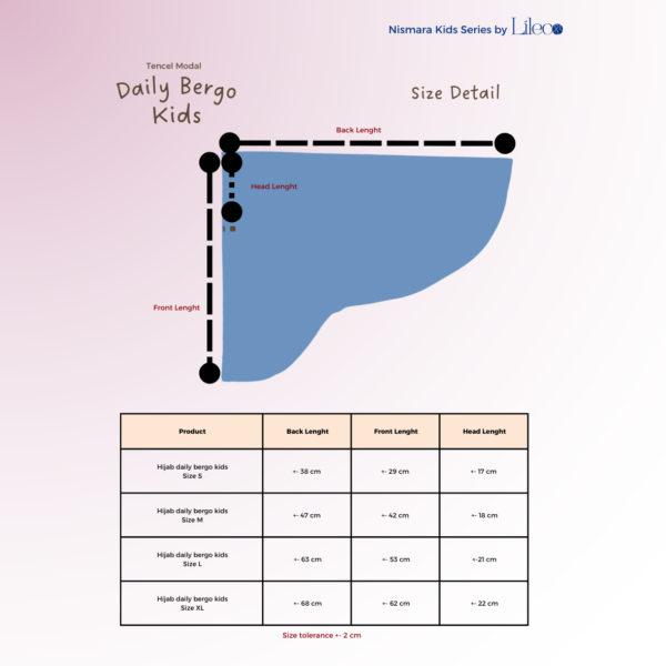 Daily Bergo Kids Tencel - Image 3