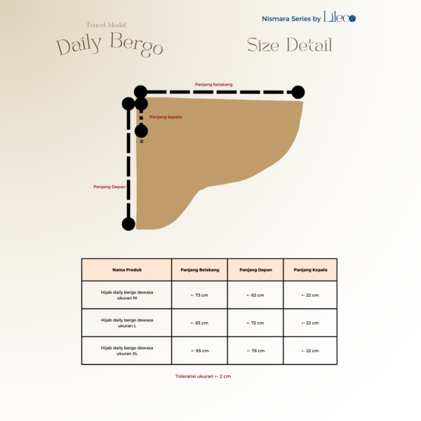Daily Bergo Adult Tencel - Image 4