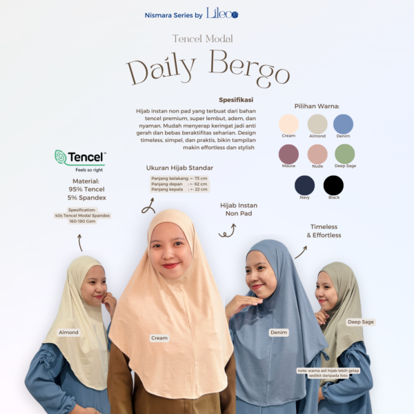 Daily Bergo Adult Tencel - Image 2