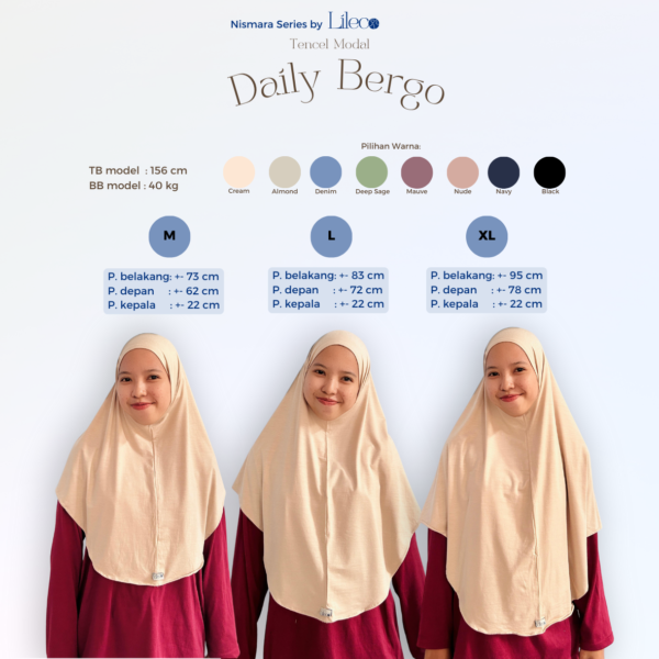Daily Bergo Adult Tencel - Image 3